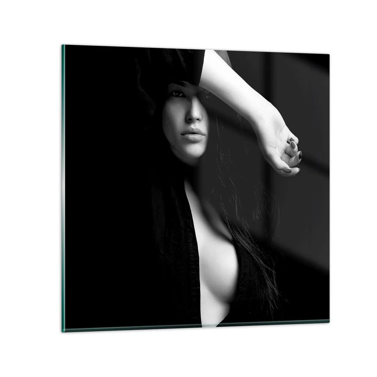 Obraz na skle - Škola svádění - 50x50 cm