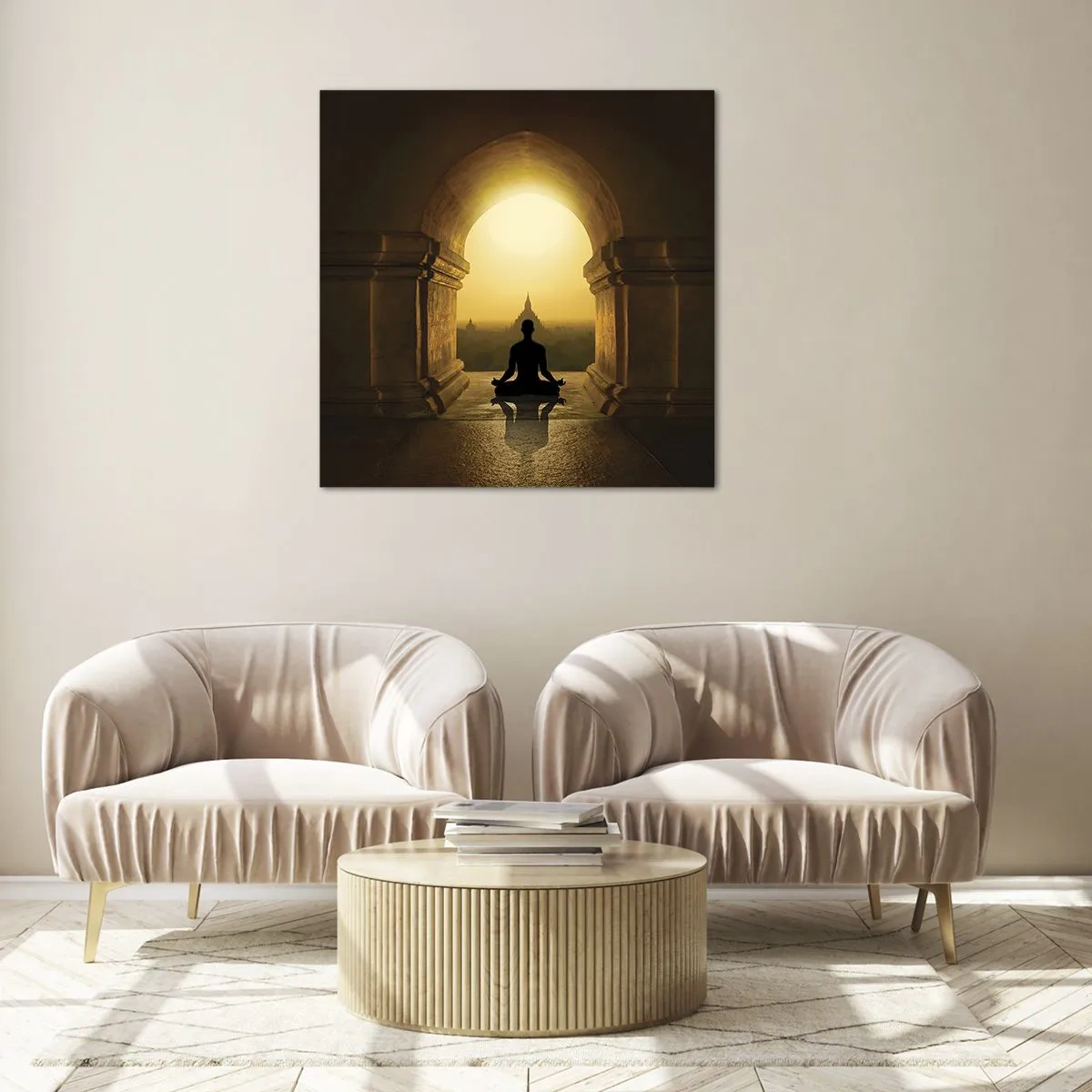 Obraz na skle - Plná harmonie - 50x50 cm