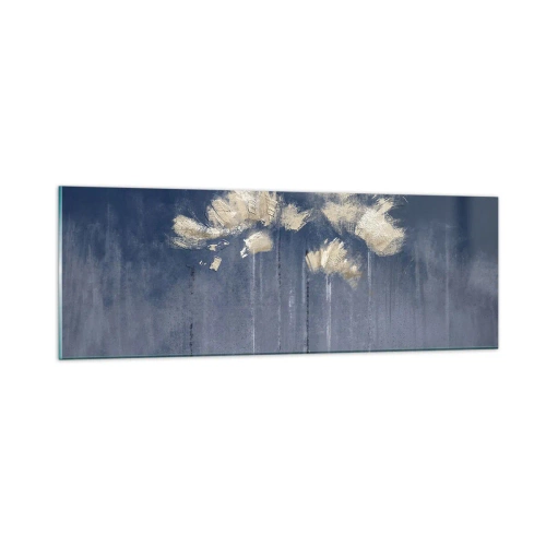 Obraz na skle - Jako okvětní lístky ve větru - 90x30 cm