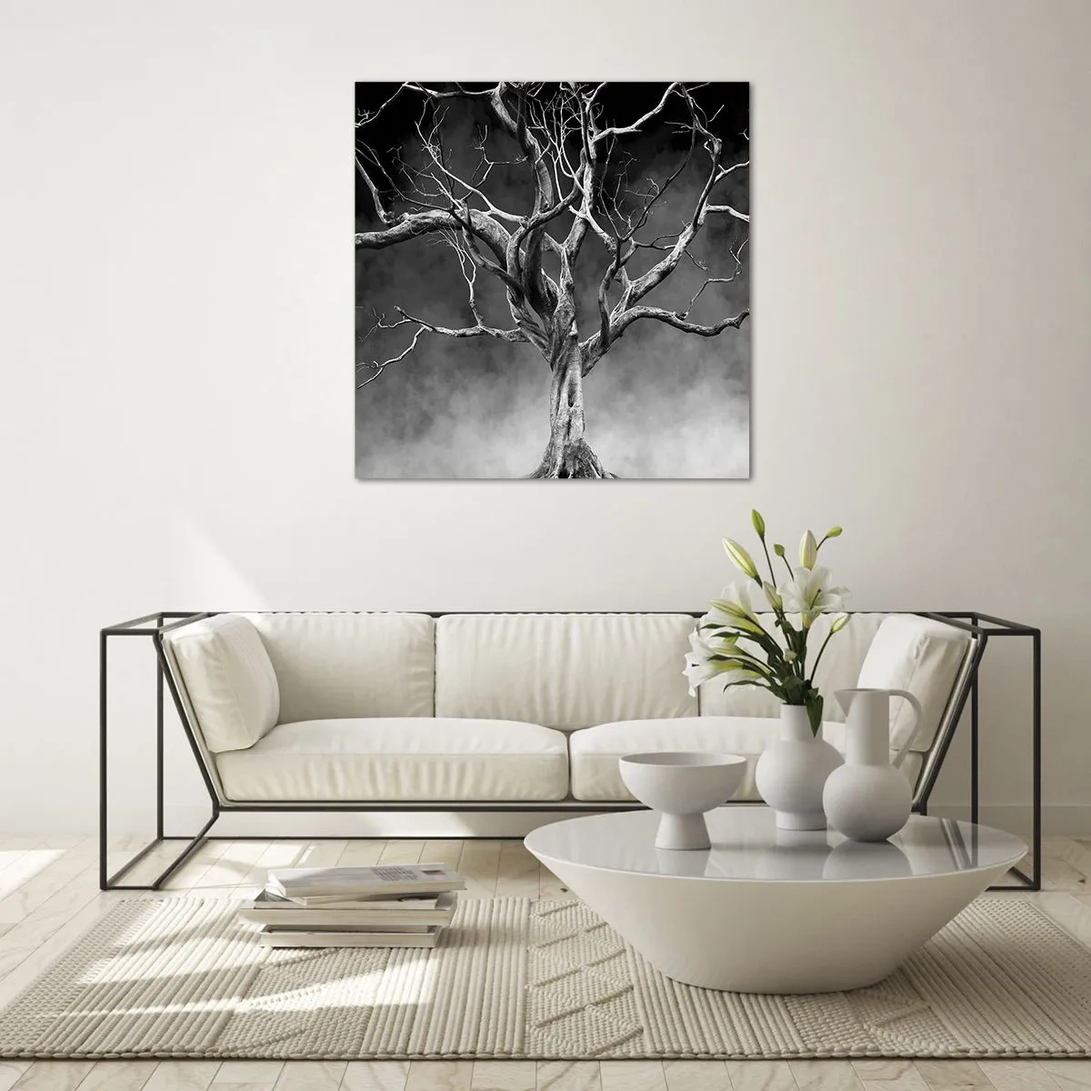 Obraz na skle - Původní a svaté - 50x50 cm