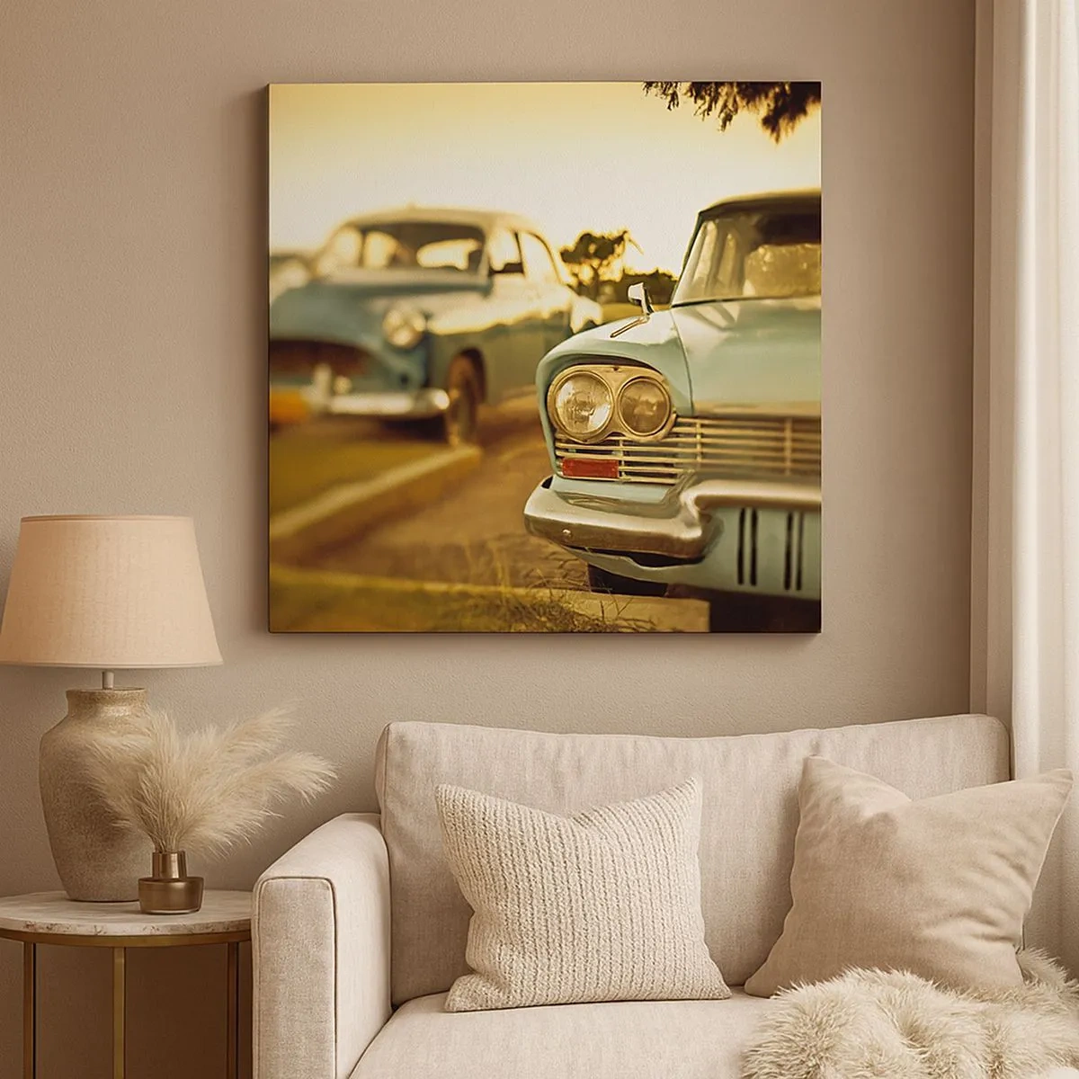 Obraz na plátně - Počkáme, uvidíme - 30x30 cm