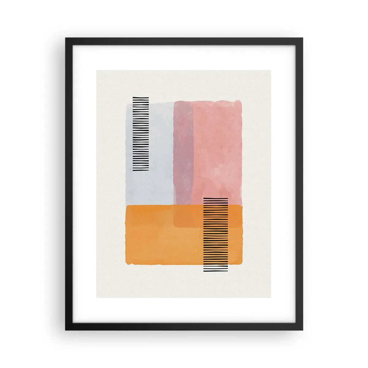 Plakát v černém rámu - Z rohu do rohu - 40x50 cm