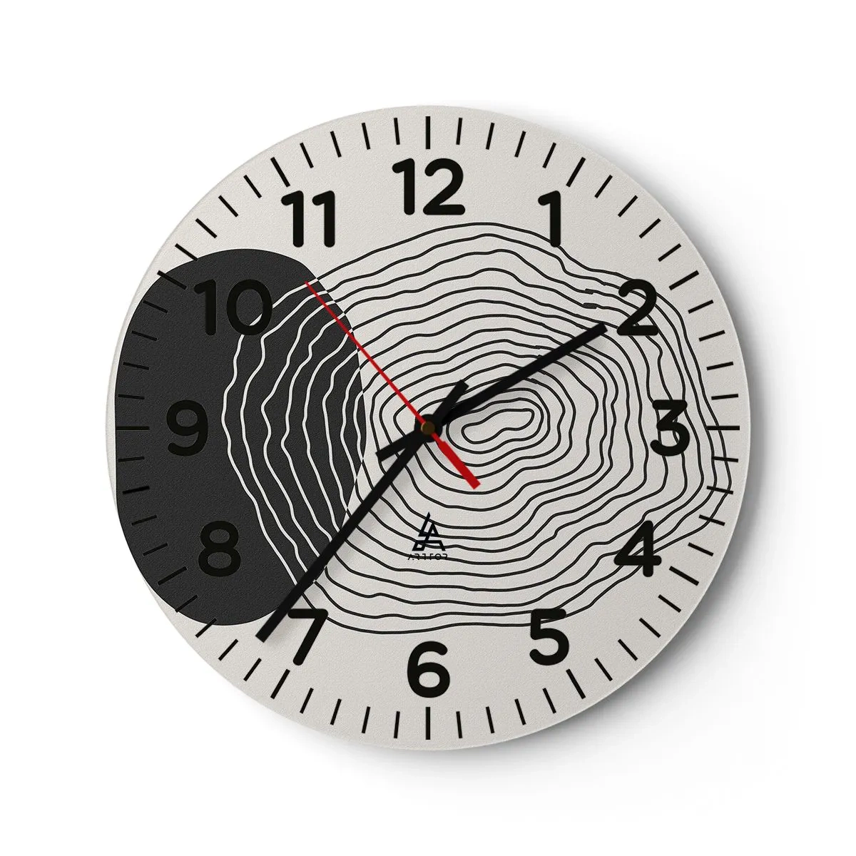 Nástěnné hodiny - Trvání a kmitání - 30x30 cm