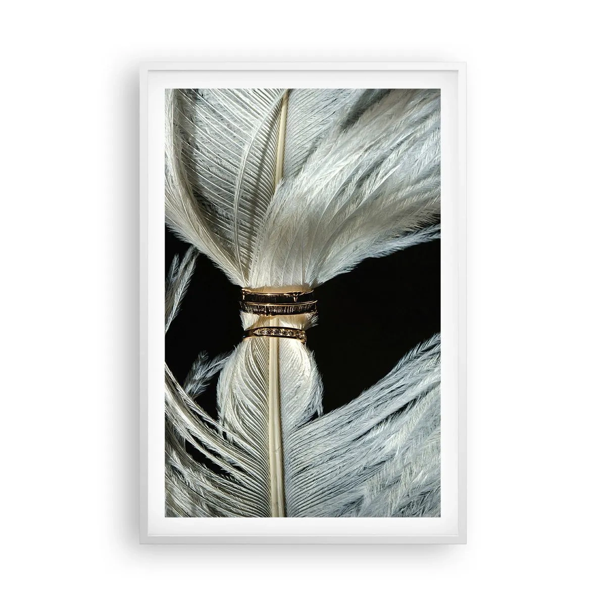 Plakát v bílém rámu - …a neopustím tě…. - 61x91 cm