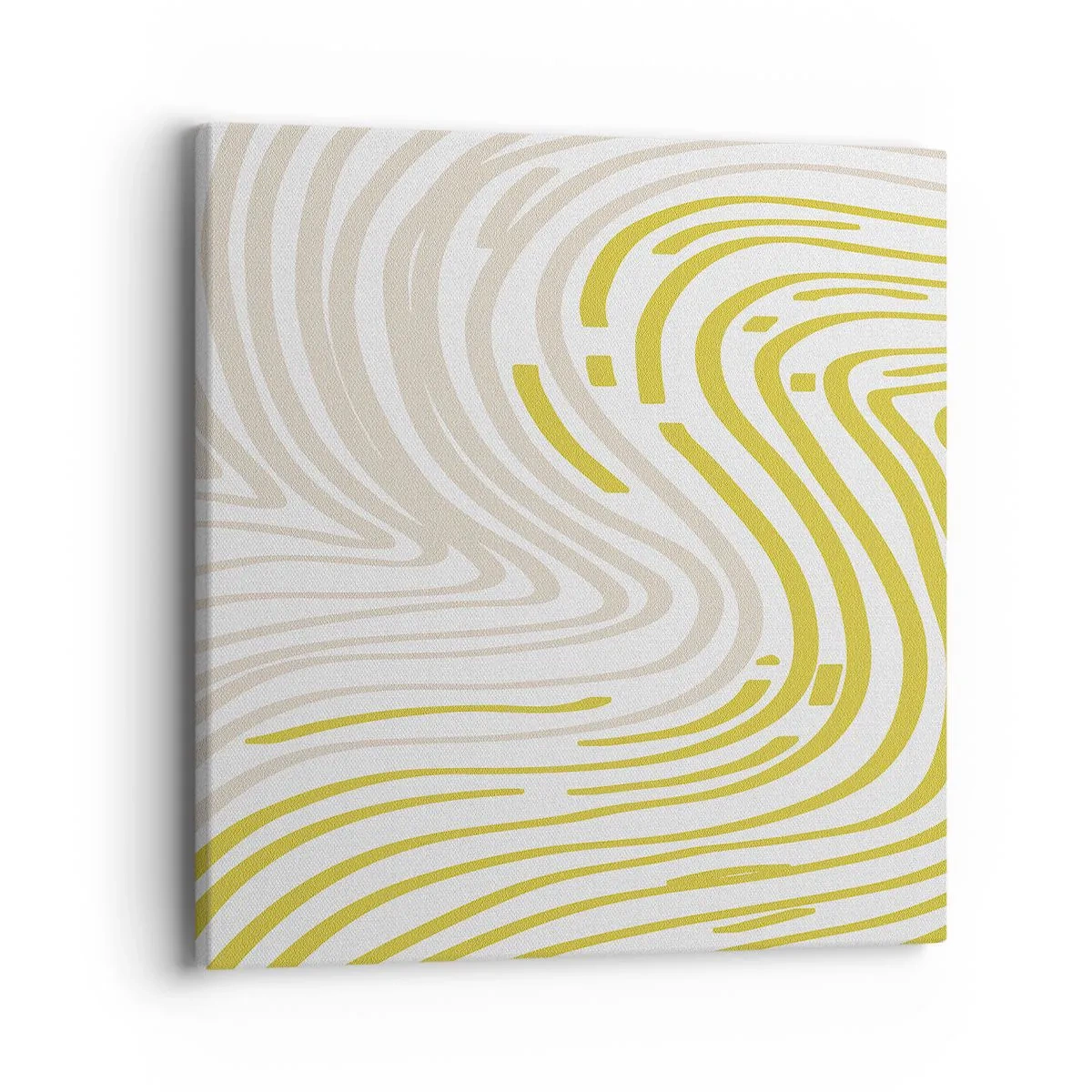 Obraz na plátně - Kompozice s mírným ohybem - 40x40 cm