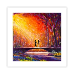 Plakát - Nebe je taky miluje - 40x40 cm
