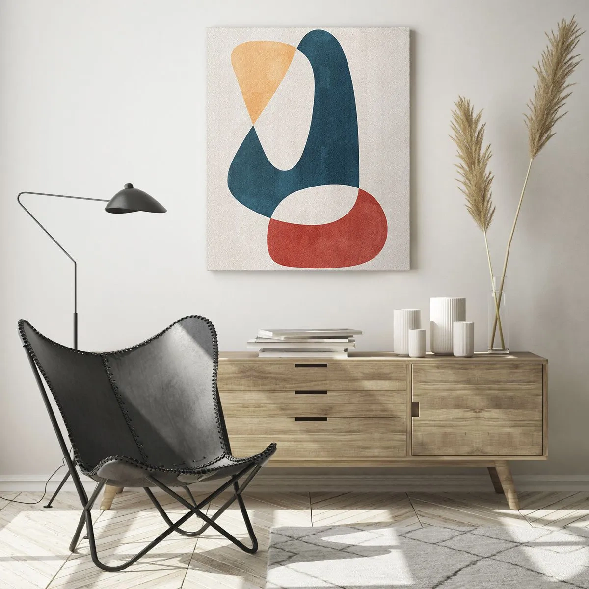 Obraz na skle - Vlivy a metamorfózy - 80x120 cm