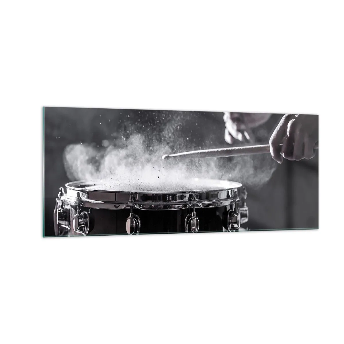 Obraz na skle - Puls hudby - 100x40 cm