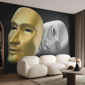 Fototapeta Premium Canvas - Život je divadlo - Kapuce, Kus, Divadlo - 400x280 cm