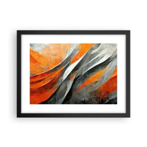 Plakát v černém rámu - Žár a chlad - 40x30 cm