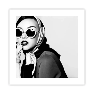 Plakát - Pozdravy z 60. let - 40x40 cm