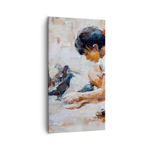 Obraz na plátně - Maličcí a nejmilejší - 55x100 cm