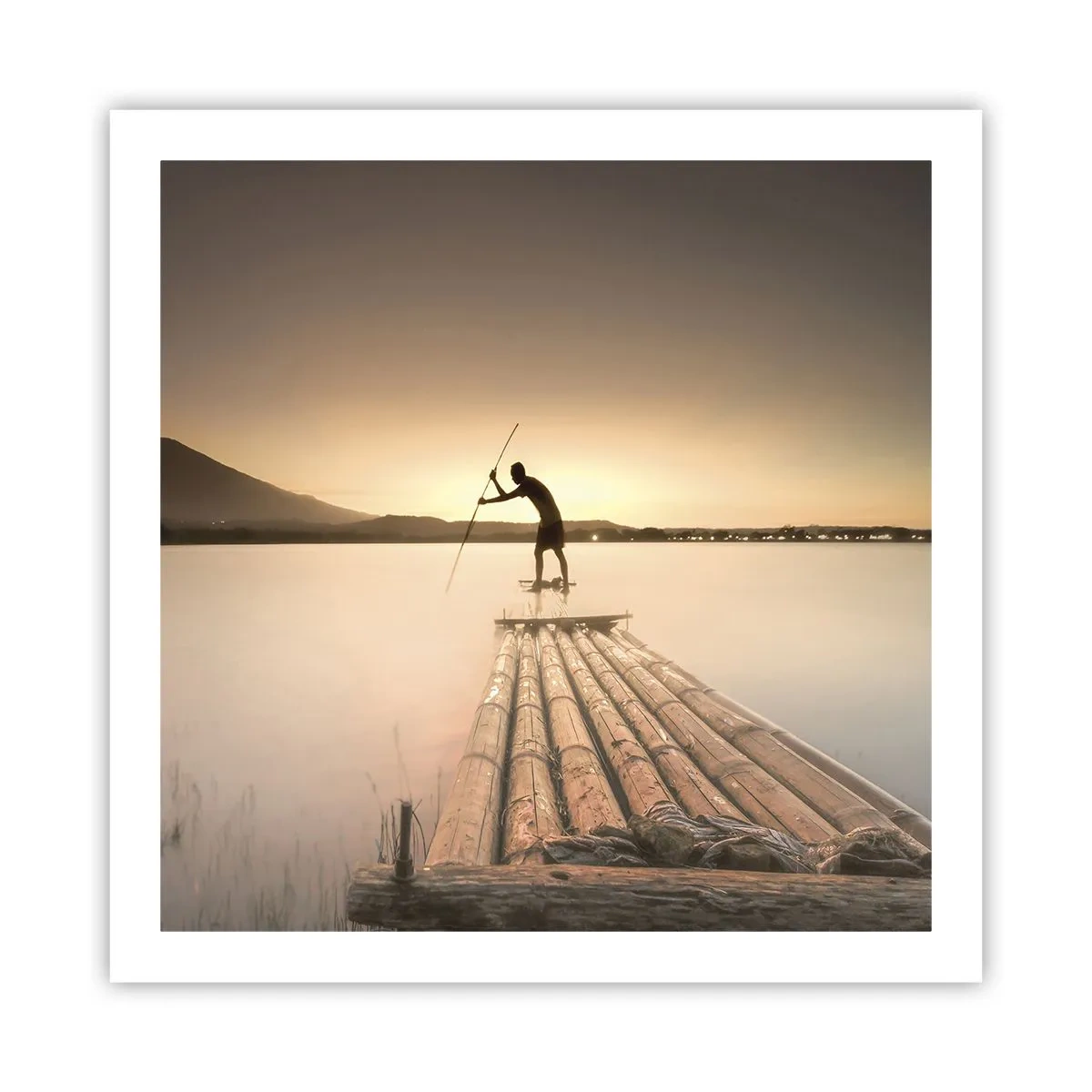 Plakát - Před odpočinkem - 60x60 cm