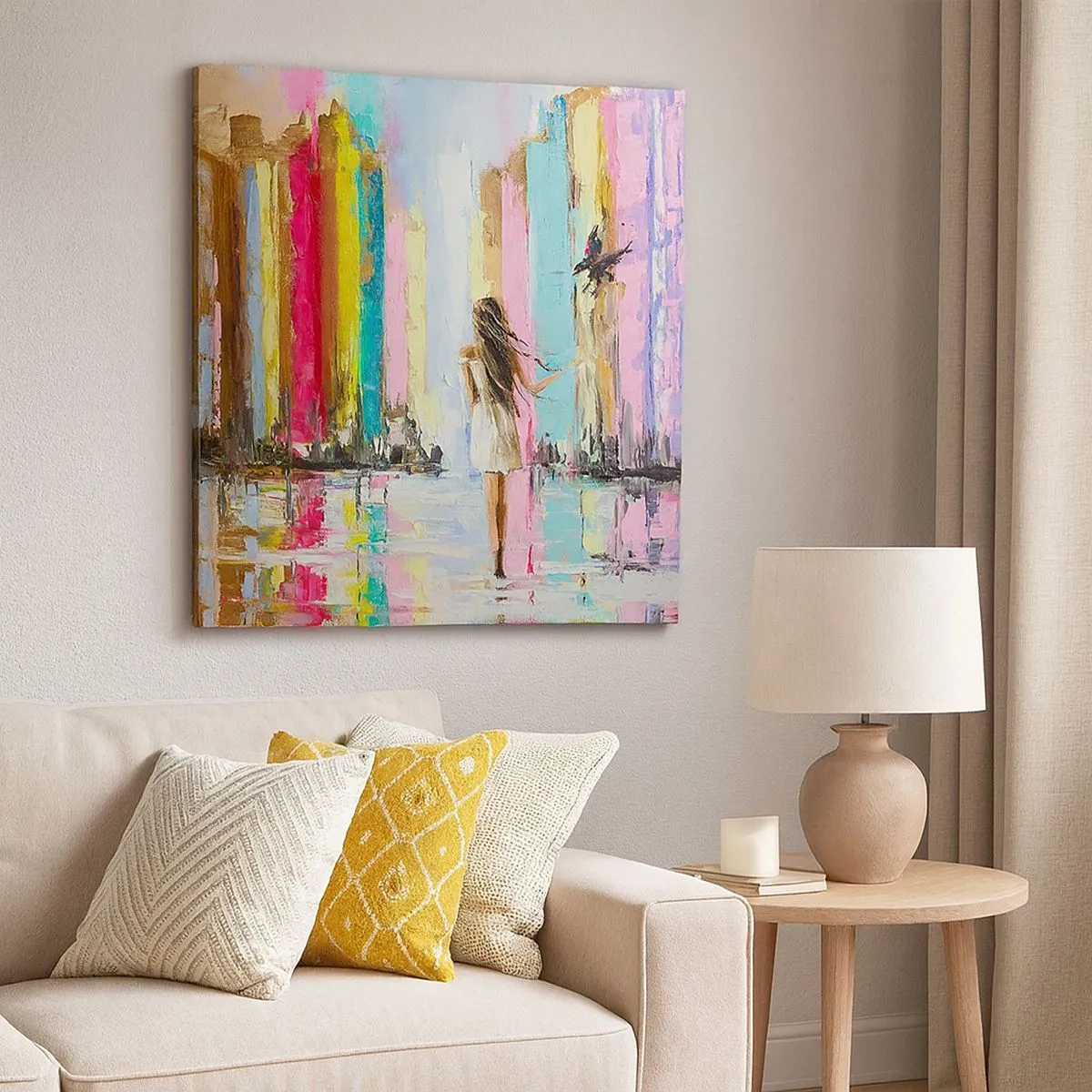 Obraz na plátně - Pojď se mnou - 30x30 cm