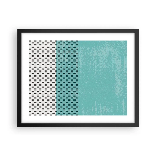 Plakát v černém rámu - Vyvážená kompozice - 50x40 cm