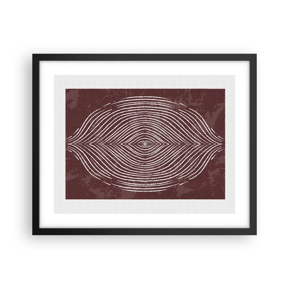 Plakát v černém rámu - Prostor promlouvá - 50x40 cm