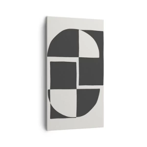Obraz na plátně - Antitéza – syntéza - 45x80 cm