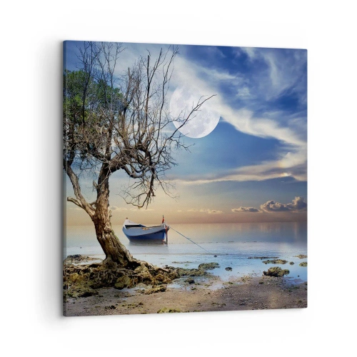 Obraz na plátně - Je to konec nebo začátek? - 50x50 cm