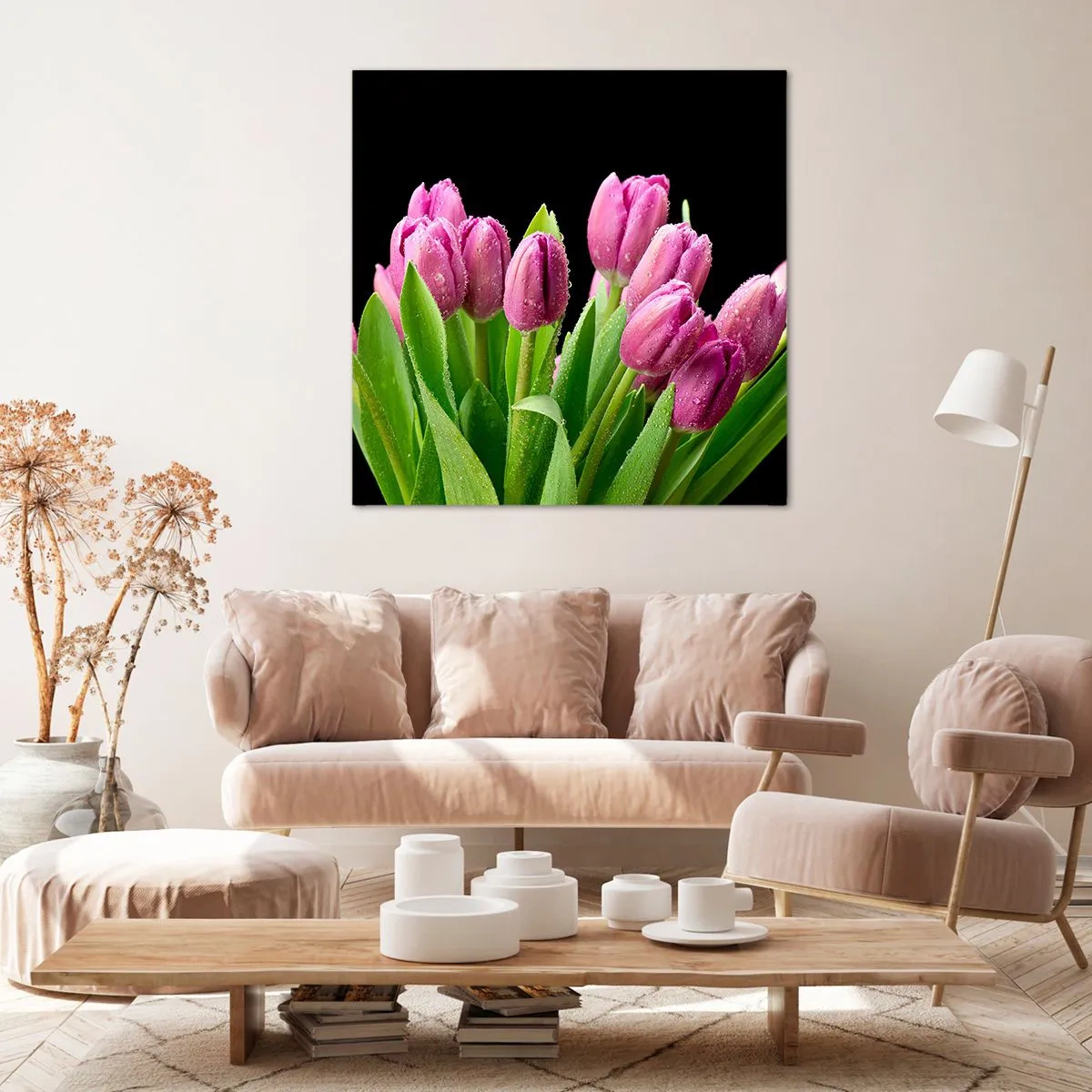 Obraz na plátně - Liliové potěšení jara - 50x50 cm