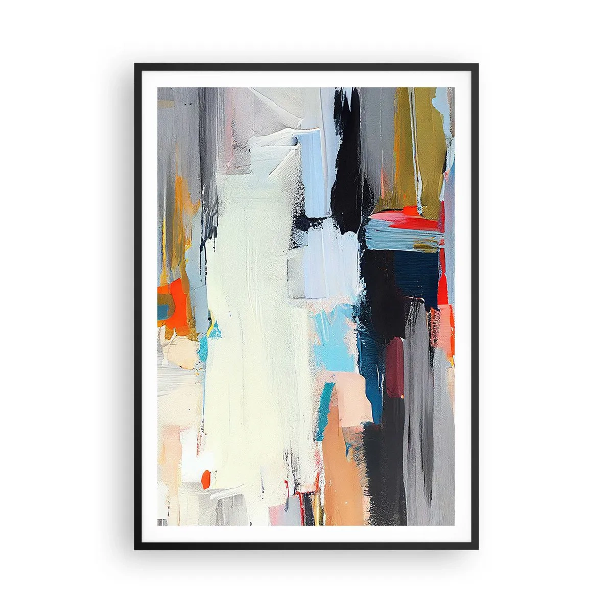 Plakát v černém rámu - Nějaký způsob? - 70x100 cm