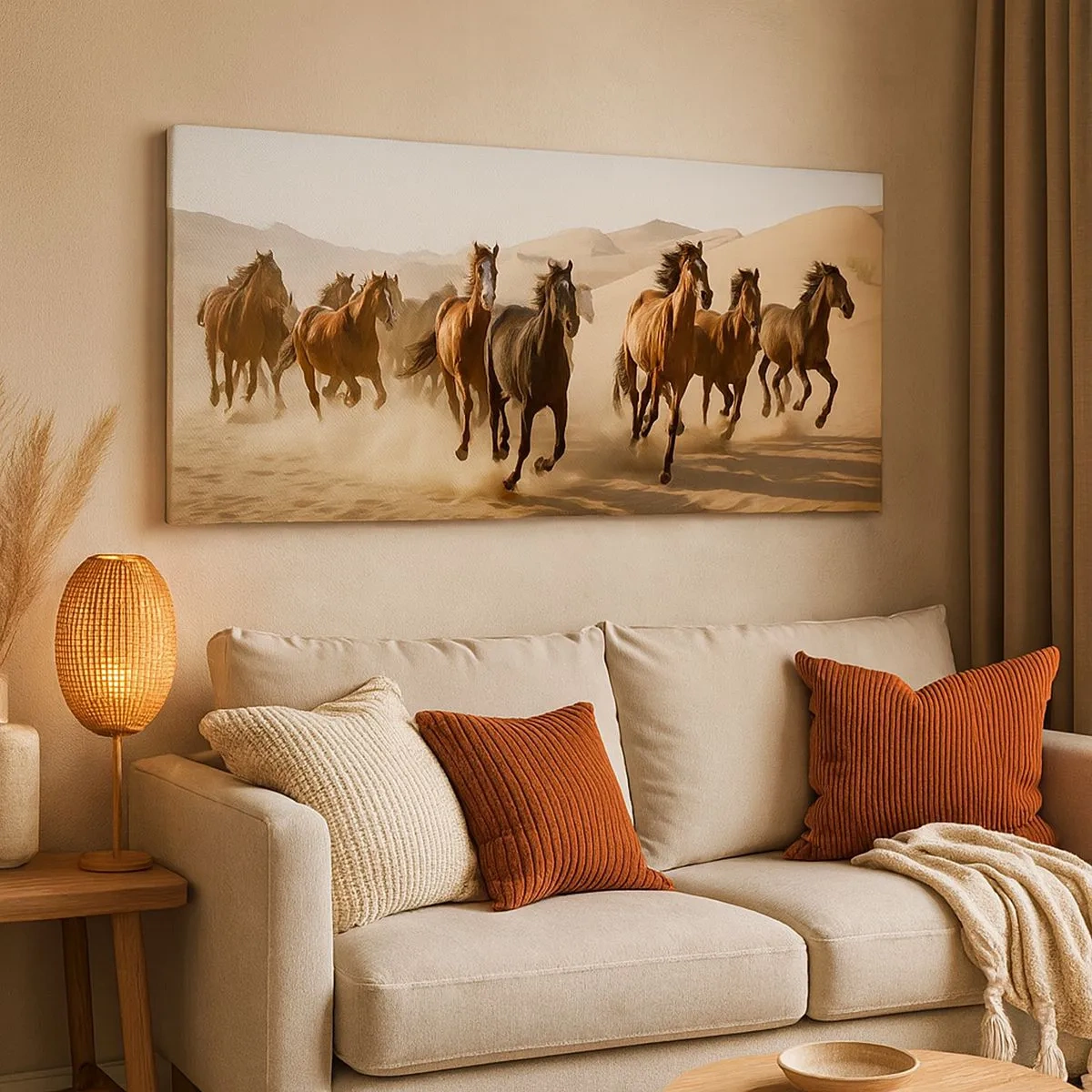 Obraz na plátně - Volné jako vítr - 100x40 cm