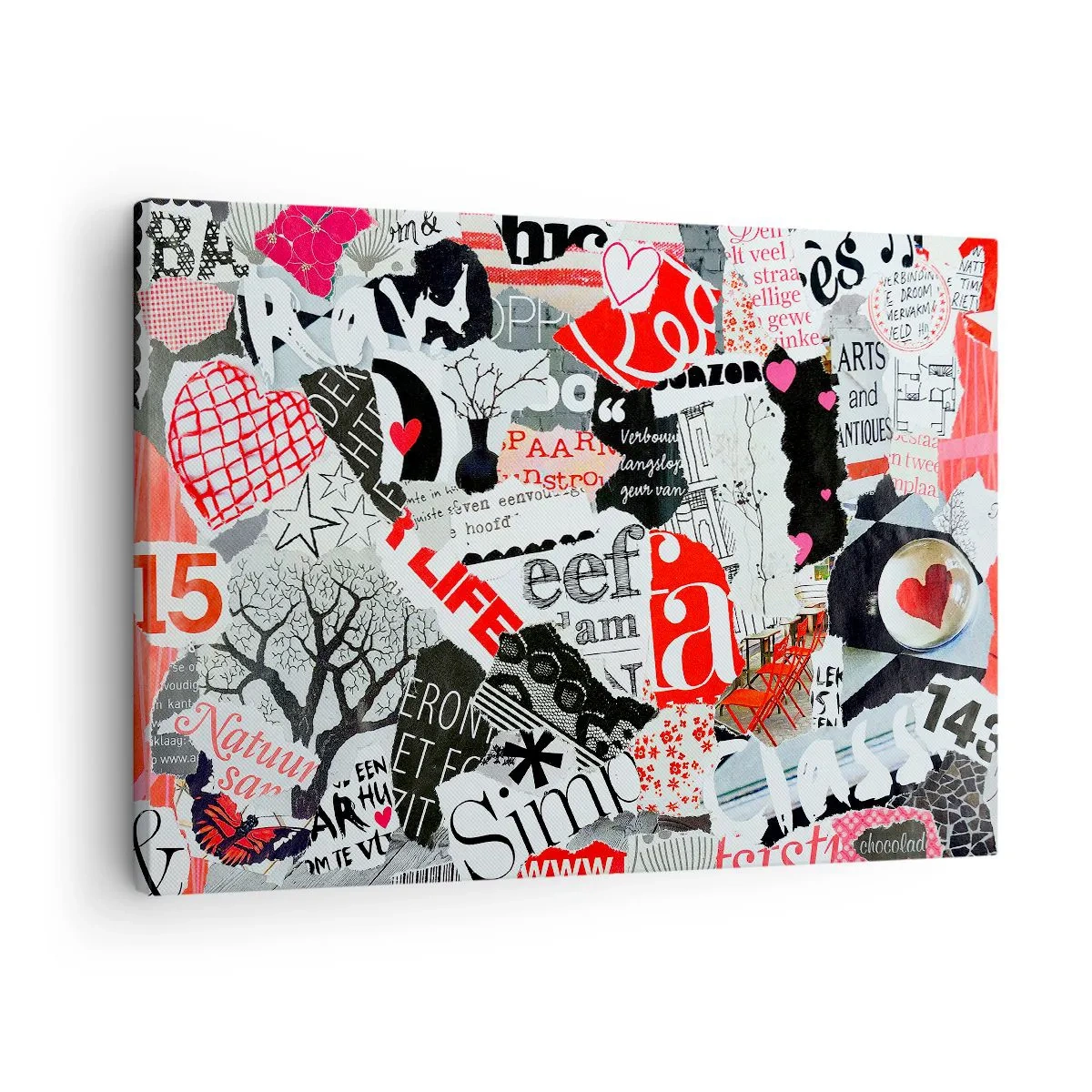 Obraz na plátně - Hipsterská koláž - 70x50 cm