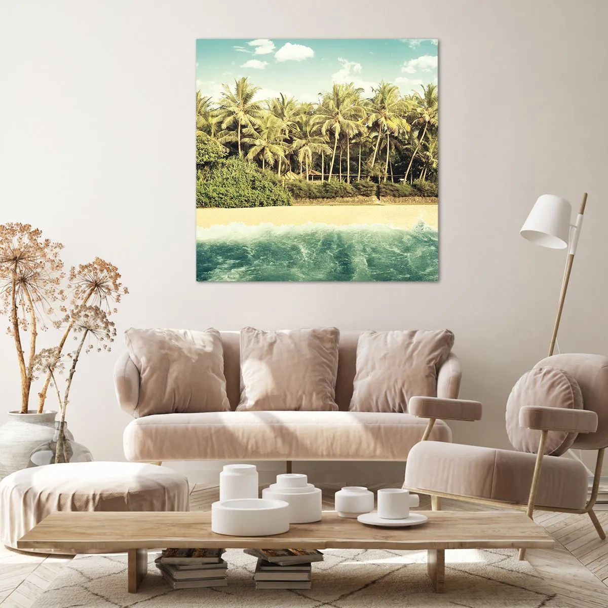 Obraz na plátně - Co třeba tady? - 60x60 cm