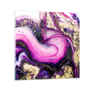 Obraz na skle - Okamžik v zákulisí - 70x70 cm