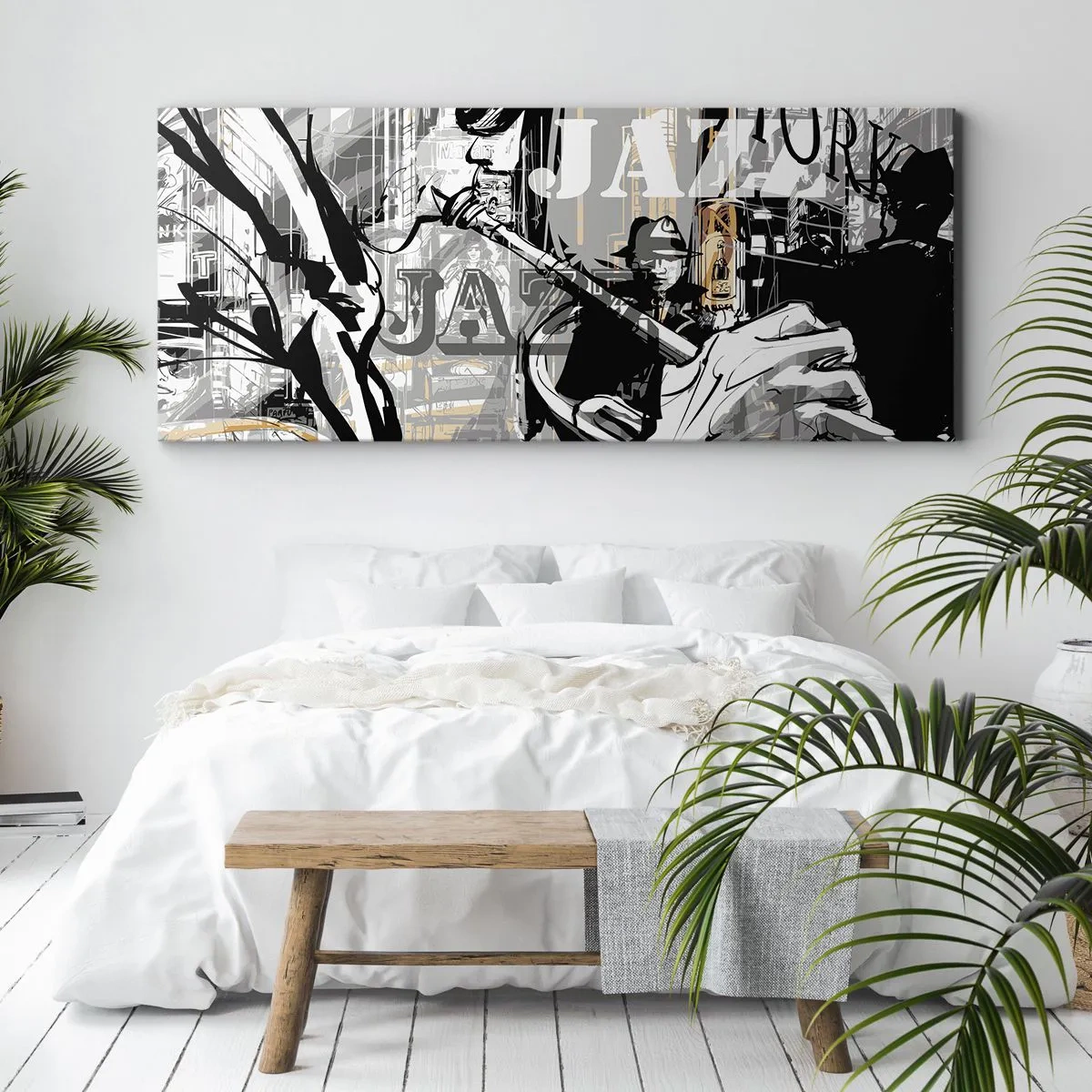 Obraz na plátně - V rytmu New Yorku - 100x40 cm