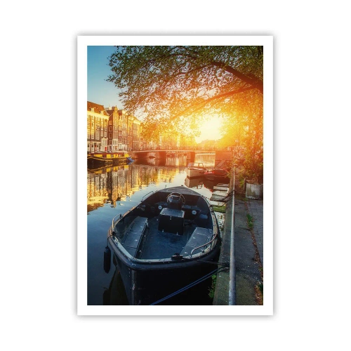 Plakát - Ráno v Amsterdamu - 70x100 cm
