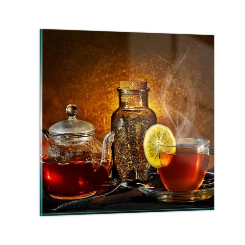 Obraz na skle - Ve stylu nizozemských mistrů - 30x30 cm