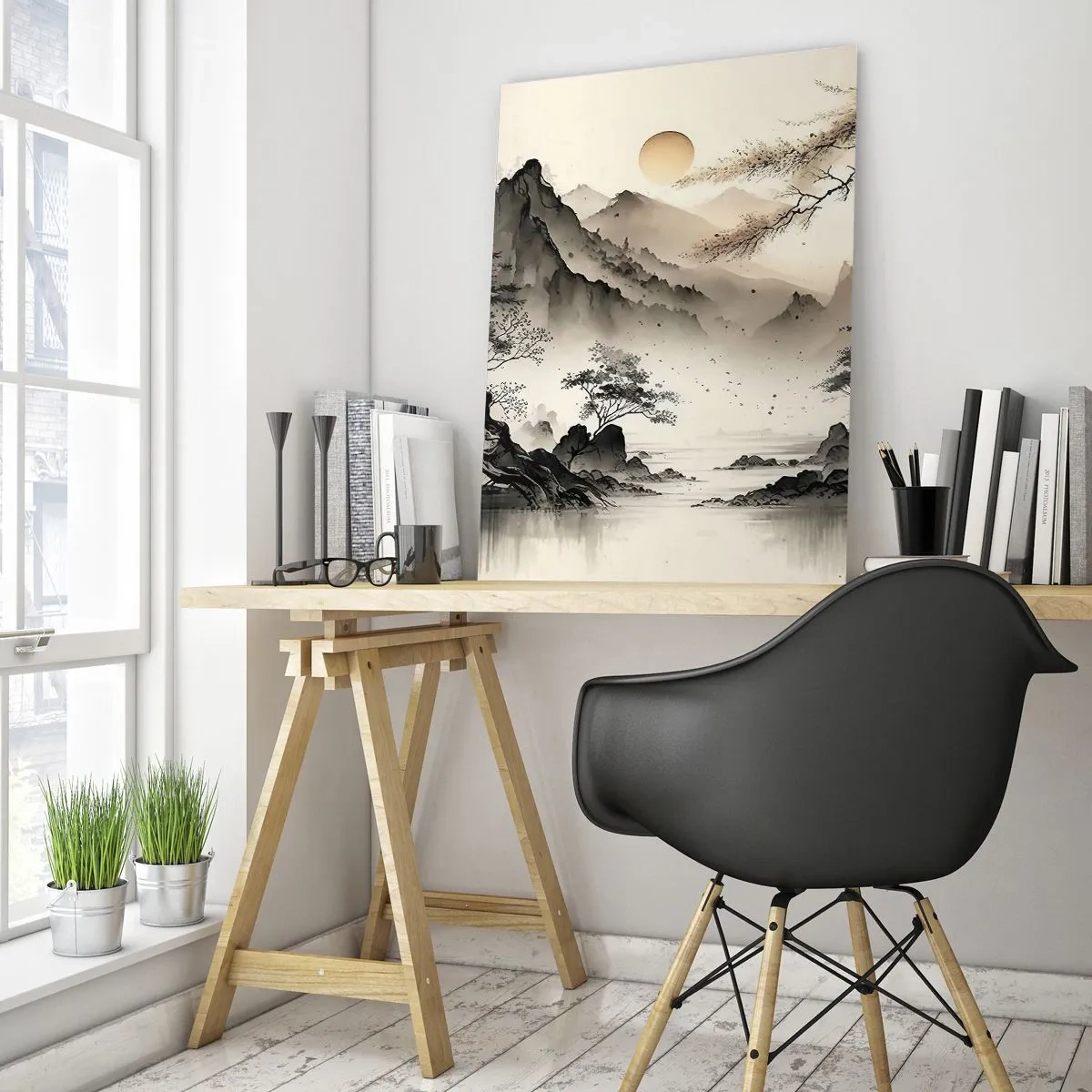 Obraz na skle - Jedinečné kouzlo orientu - 50x70 cm