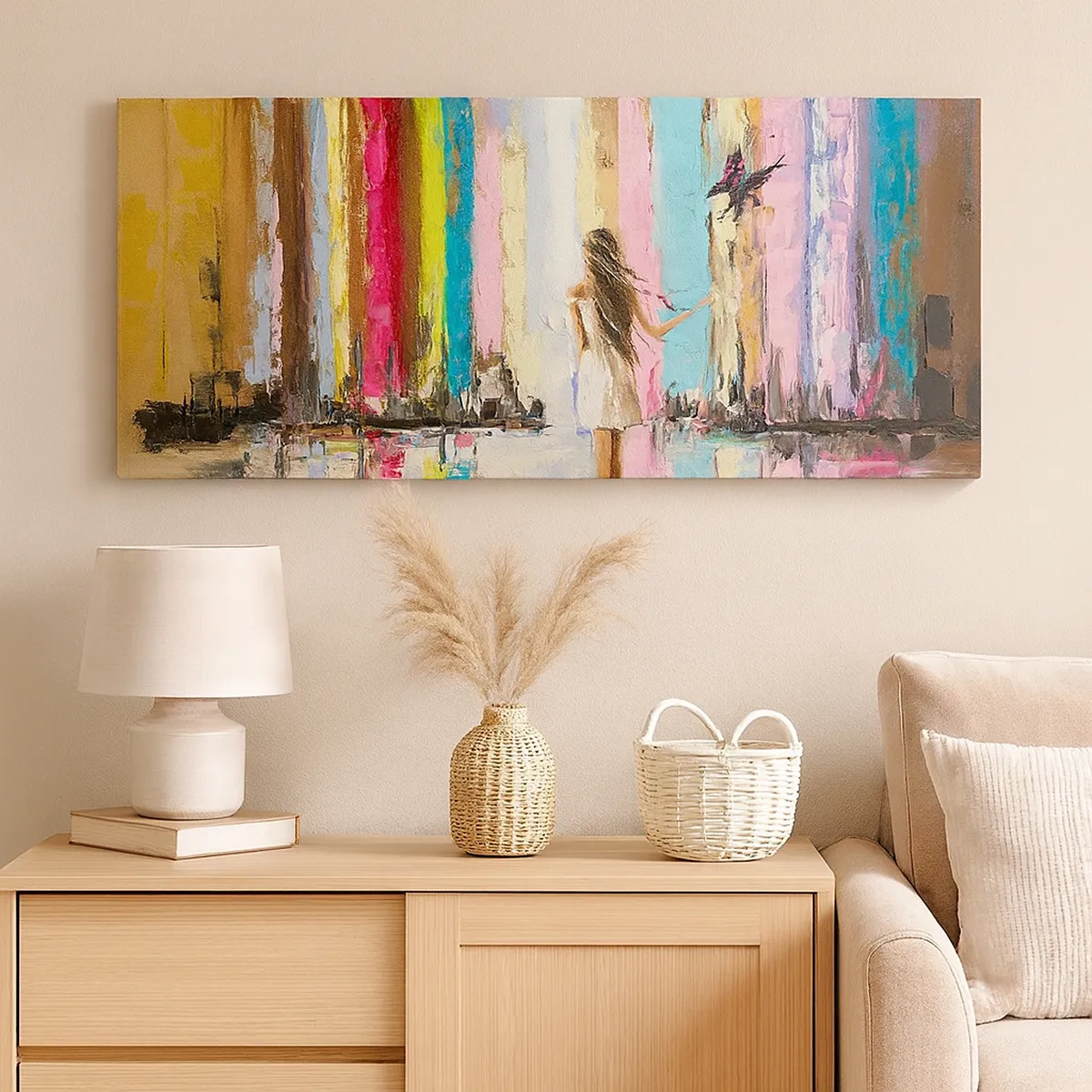 Obraz na plátně - Pojď se mnou - 30x30 cm