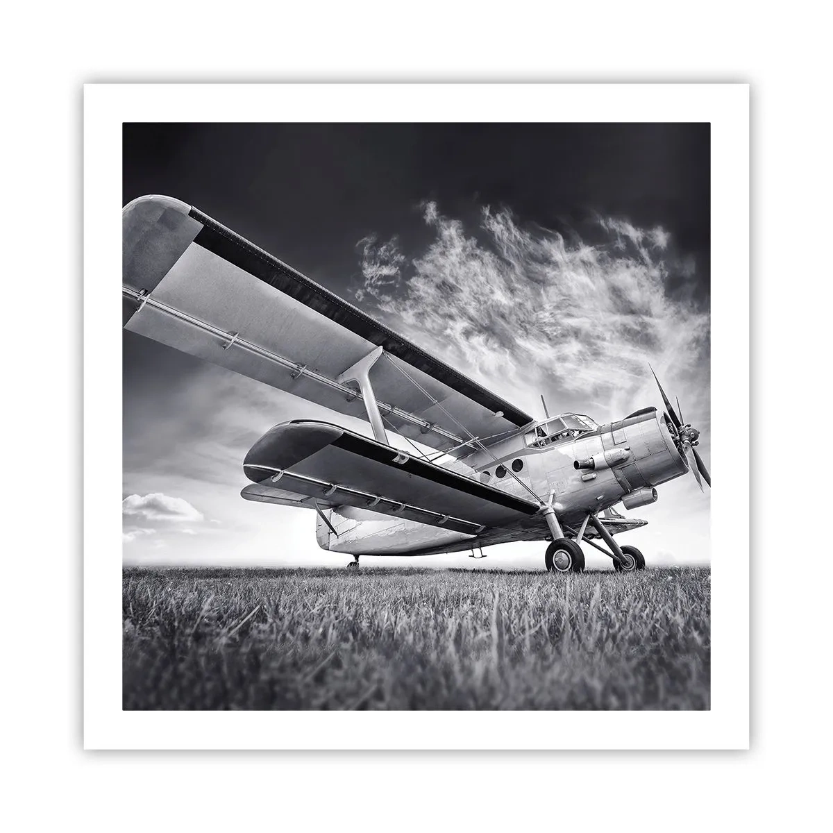 Plakát - Okřídlený poutník - 60x60 cm