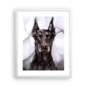 Plakát v bílém rámu - Z urozeného rodu - 40x50 cm