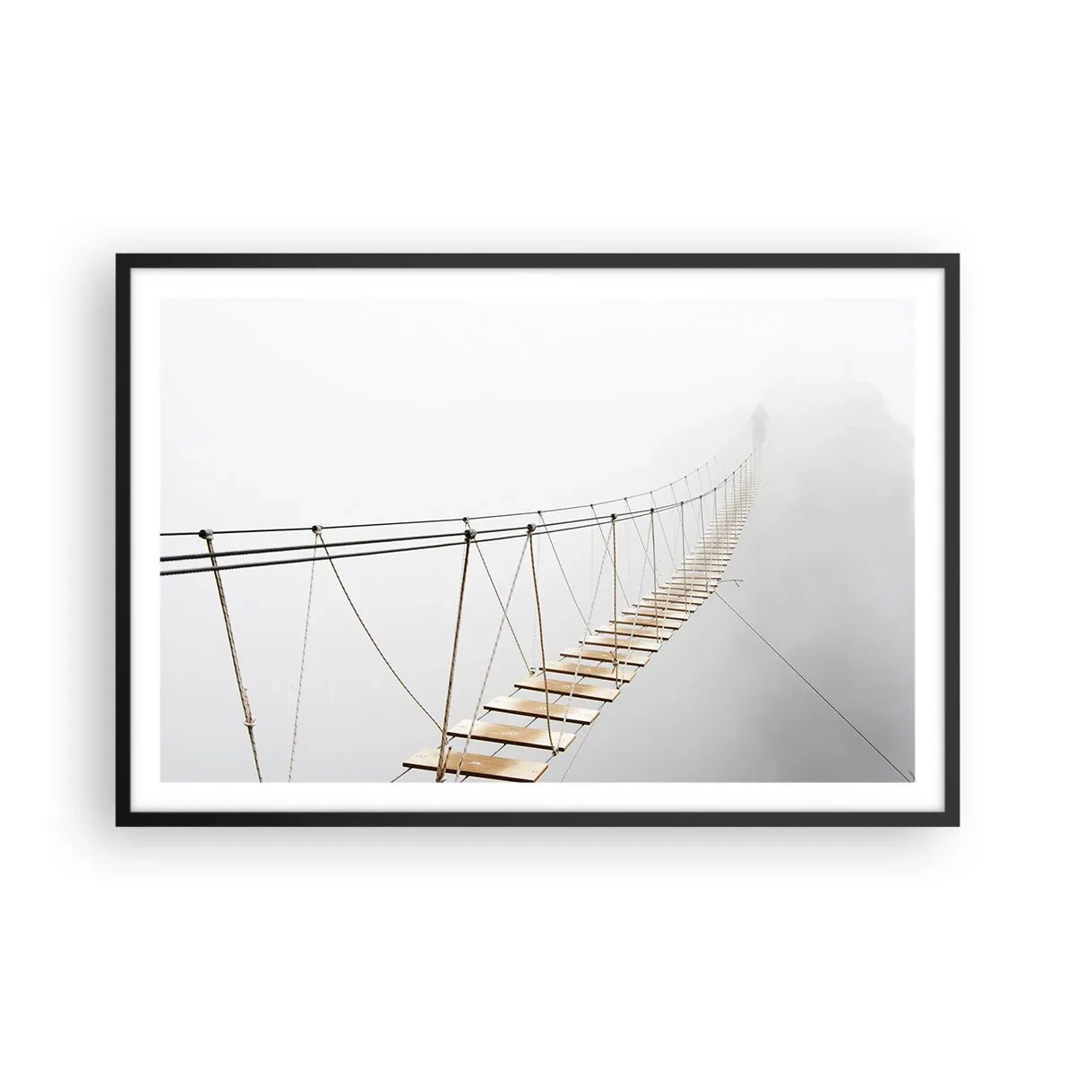 Plakát v černém rámu - Kam vás zavede? - 91x61 cm