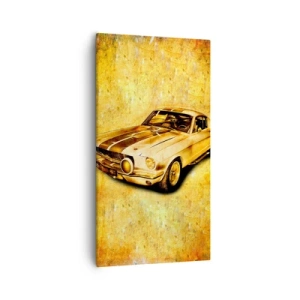 Obraz na plátně - Šílená 70. léta - 55x100 cm