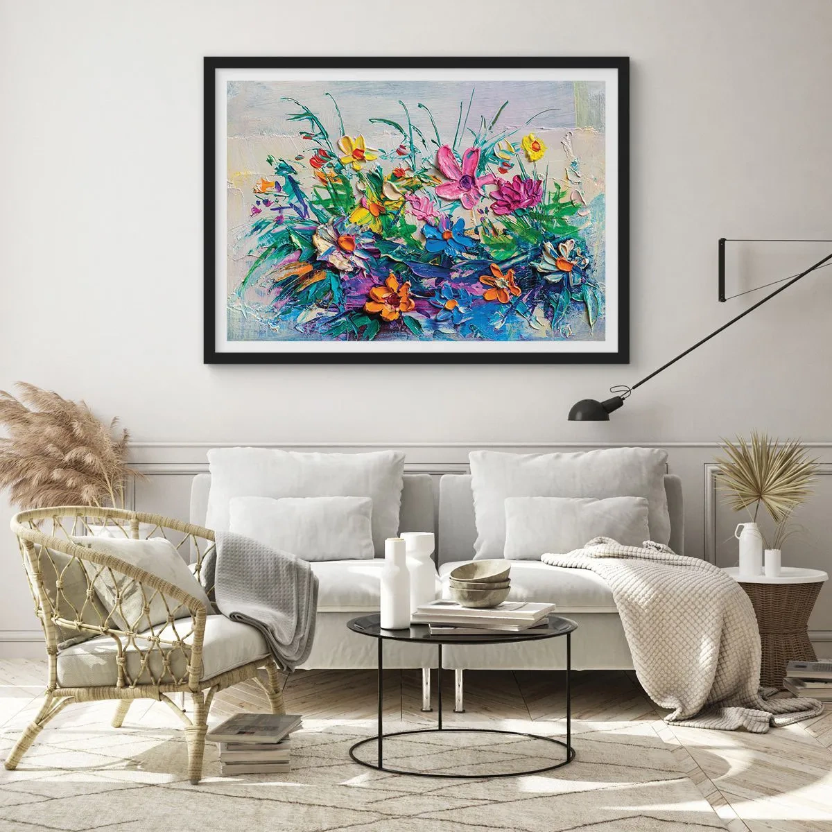 Plakát v černém rámu - Vůbec ne zátiší - 91x61 cm