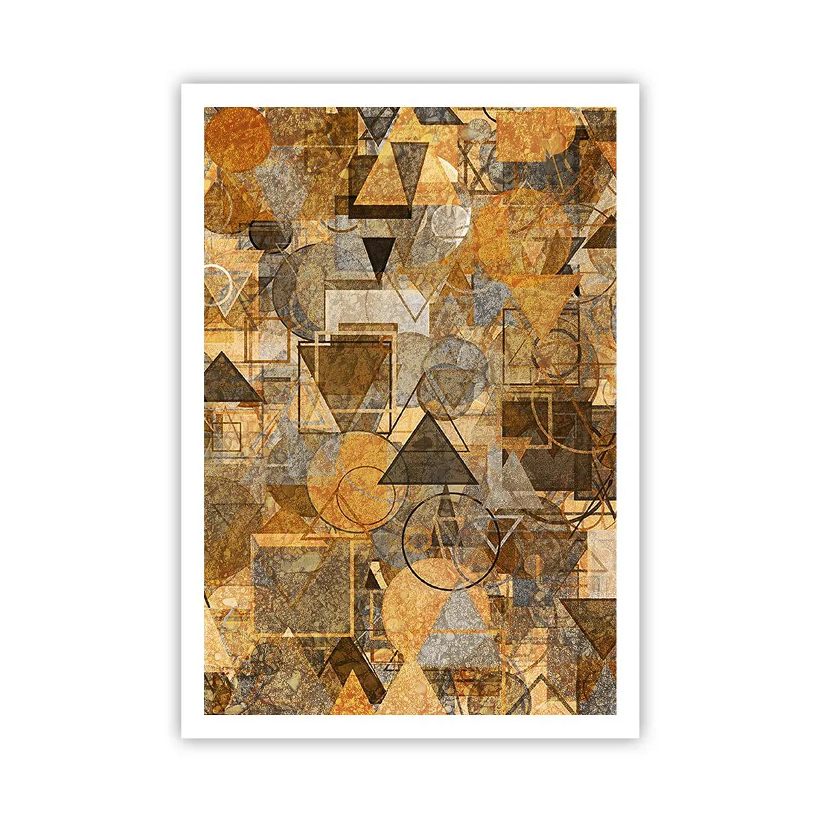 Plakát - Svět zachycený v podobě - 70x100 cm
