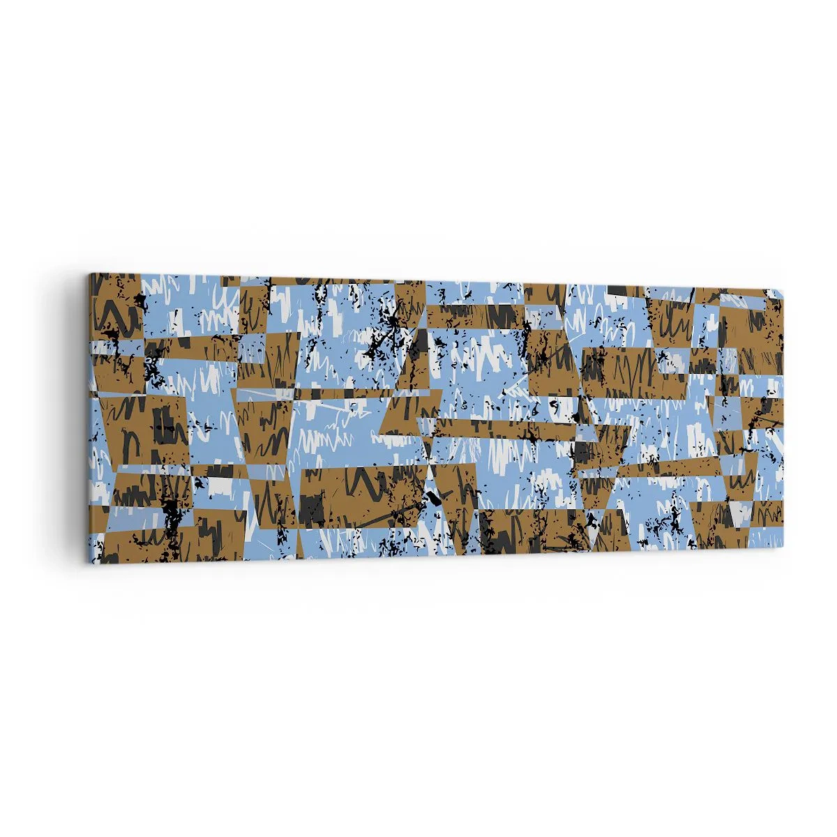 Obraz na plátně - Nelidová vystřihovánka - 140x50 cm