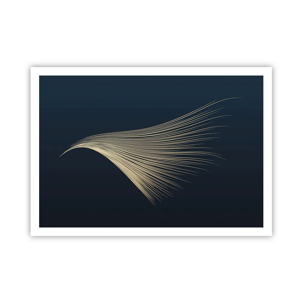 Plakát - Jako andělské vlasy - 100x70 cm