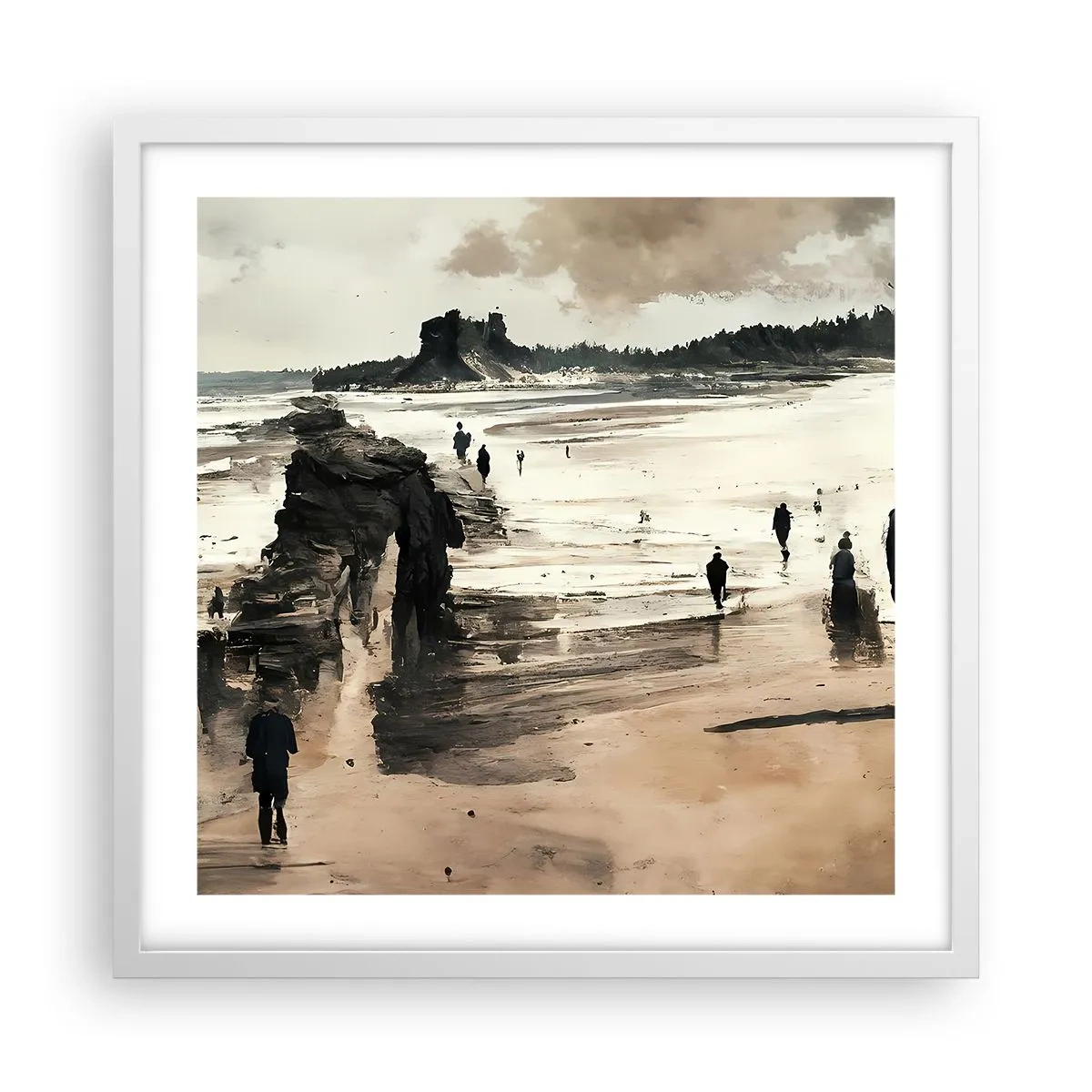 Plakát v bílém rámu - Vyvolaní - 50x50 cm