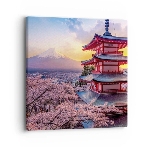 Obraz na plátně - Podstata japonského ducha - 30x30 cm