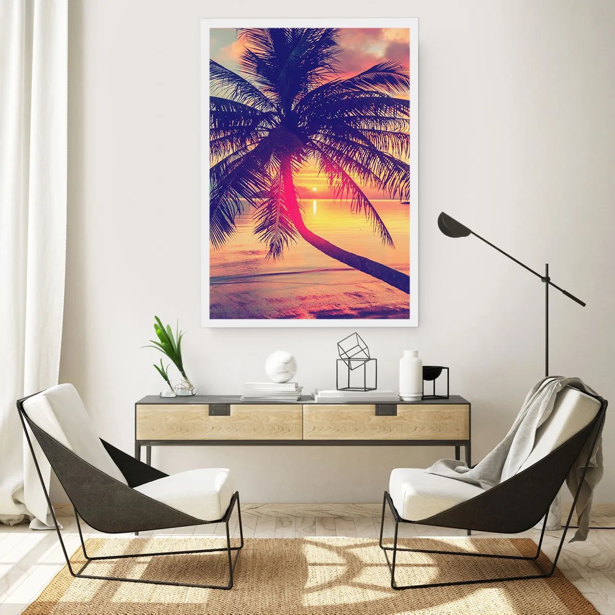 Plakát - Večer pod palmami - 70x100 cm