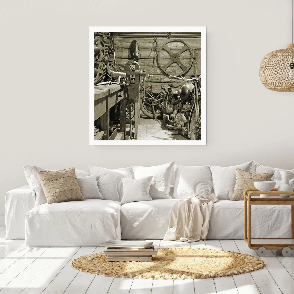 Plakát - V kůlně strýce Vládi - 60x60 cm
