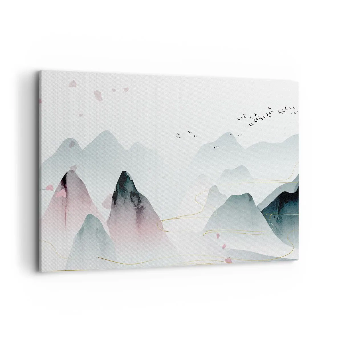 Obraz na plátně - Přes vrcholy - 120x80 cm