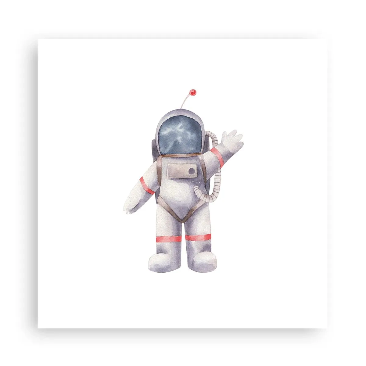 Plakát - Tak zatím! - 30x30 cm