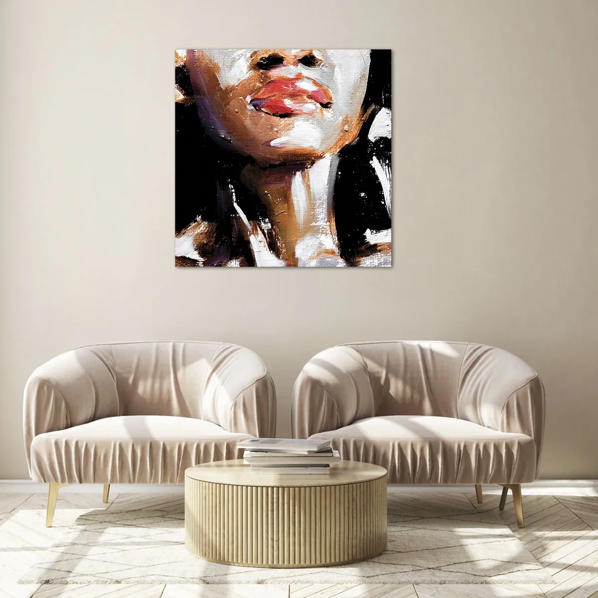 Obraz na skle - Hrdost bez předsudků - 60x60 cm