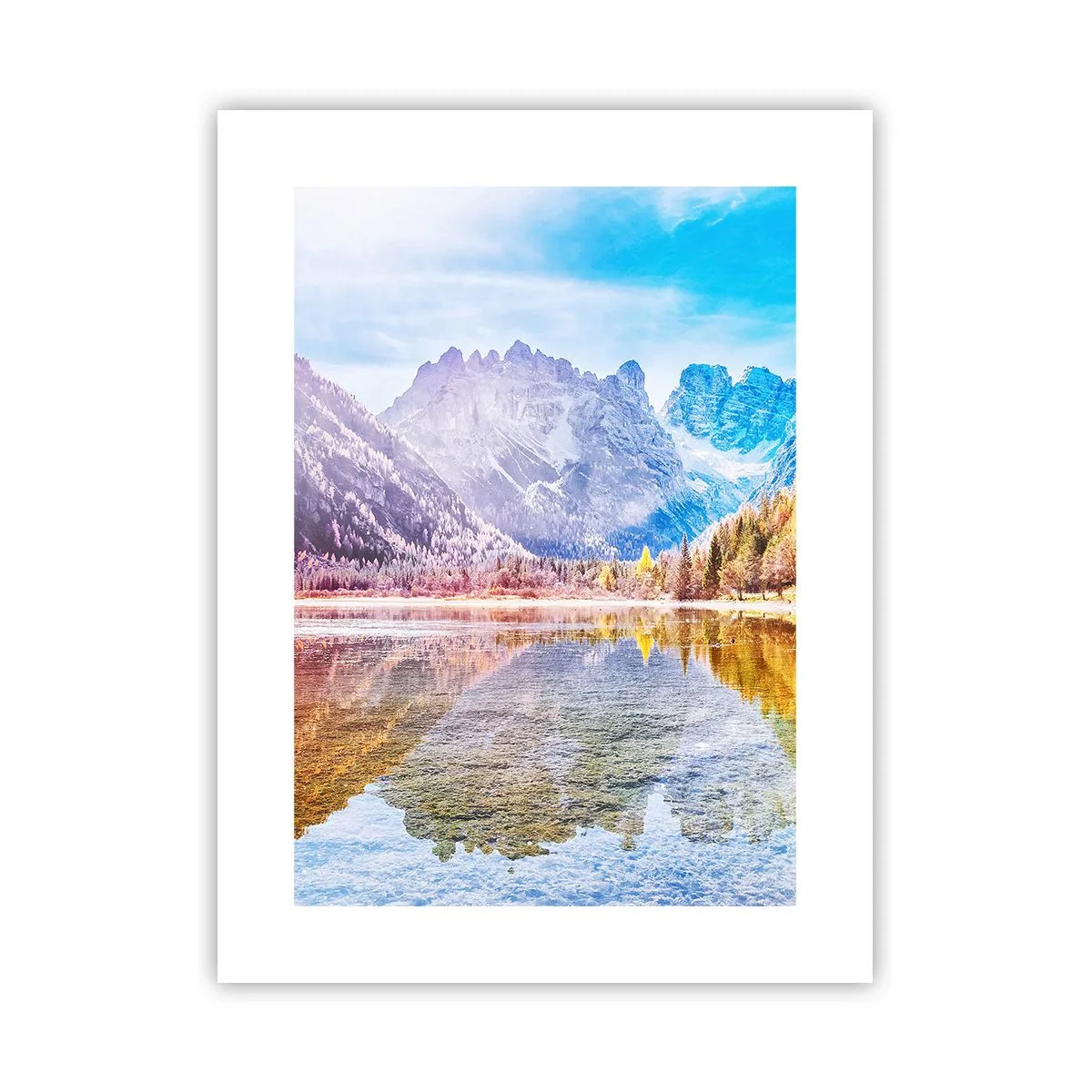 Plakát - A v horách už je podzim - 30x40 cm