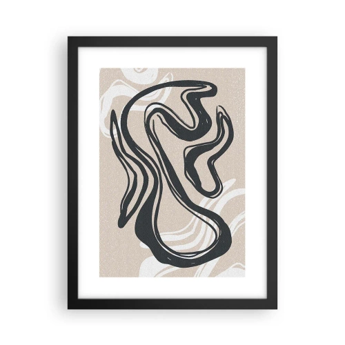 Plakát v černém rámu - Znásobená exprese - 30x40 cm